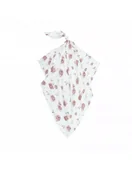 Rożki i beciki - Bonjour Cherie otulacz bambusowy 70x70cm Royal baby - miniaturka - grafika 1