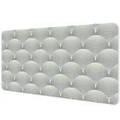 Podkładki na biurko - Mata z nadrukiem na biurko Wzór półokręgi 90x45 cm - miniaturka - grafika 1