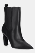 Botki damskie - Aldo sztyblety skórzane LIORA damskie kolor czarny na słupku 14147559 - miniaturka - grafika 1