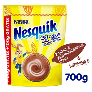 Nesquik Napój rozpuszczalny kakaowy 700 g - Kakao i czekolada - miniaturka - grafika 1