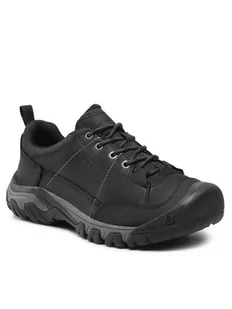 Keen Trekkingi Targhee II Oxford 1022512 Czarny - Buty trekkingowe męskie - miniaturka - grafika 1