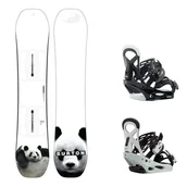 Deski snowboardowe - Snowboard Burton Process sm 125 cm + wiązania - miniaturka - grafika 1