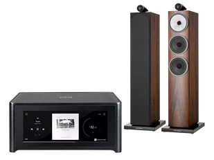 NAD M10 v2 (czarny) + 703 S3 (mokka) - Zestawy stereo - miniaturka - grafika 1