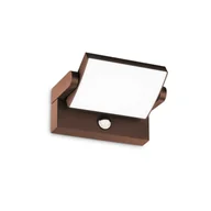 Lampy ogrodowe - Kinkiet zewnętrzny SWIPE AP SENSOR COFFEE 307176 - Ideal Lux - miniaturka - grafika 1