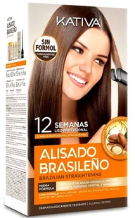 Kativa Alisado Brasileno zestaw do brazylijskiego prostowania włosów - Odżywki do włosów - miniaturka - grafika 1