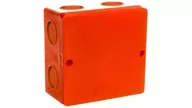 Puszki elektryczne i akcesoria - kopos Puszka elektroinstalacyjna natynkowa IP 66 101x101x62mm pomarańczowa KSK 100 PO KSK 100 PO (1/30SZT) - miniaturka - grafika 1