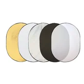 Blendy fotograficzne - Blenda elipsa [owalna] 5w1 90x120cm - miniaturka - grafika 1