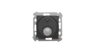 Simon Simon 54 Łącznik z czujnikiem ruchu z przekaźnikiem (moduł) 8(2) A 230V czarny mat wymagana instalacja 3-przew. DCR10P.01/49 DCR10P.01/49 - Wyłączniki światła i elektryczne - miniaturka - grafika 1