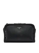 Nerki - Guess Saszetka nerka HMMISA P5214 Czarny - miniaturka - grafika 1