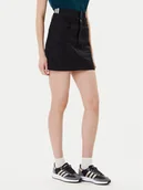 Spódnice - adidas Spódnica jeansowa Firebird Utility JX7593 Czarny Regular Fit - miniaturka - grafika 1