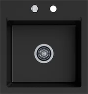 Zlewozmywaki - Kernau KGS M 45 1B Deep Black - miniaturka - grafika 1