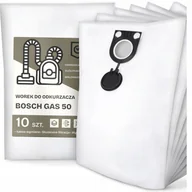 Worki do odkurzaczy - 10x Worek do Odkurzacza Bosch Gas 50 Syntetyczny Tekstylny Worki Duży G9 - miniaturka - grafika 1