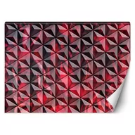 Fototapety - Fototapeta, Czerwona geometria (Rozmiar 350x245) - miniaturka - grafika 1