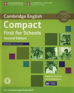 Compact First for Schools Workbook - Thomas Barbara, Laura Matthews - Książki do nauki języka angielskiego - miniaturka - grafika 2