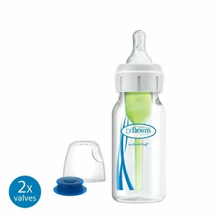 DR BROWNS butelka 120ml. z sytemem do karmienia z rozszczepem wargi lub podniebienia - Butelki dla niemowląt - miniaturka - grafika 1