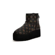 Kozaki damskie - Damskie Buty zimowe GUESS JILLAN FL8JALFAL10-BROCR – Czarny - miniaturka - grafika 1