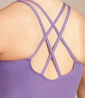 Biustonosze - Ca1Ev|#Capezio 126 klasyczny podwójny pasek stanik trykot Capezio Classic - damski - granatowy, mały - miniaturka - grafika 1