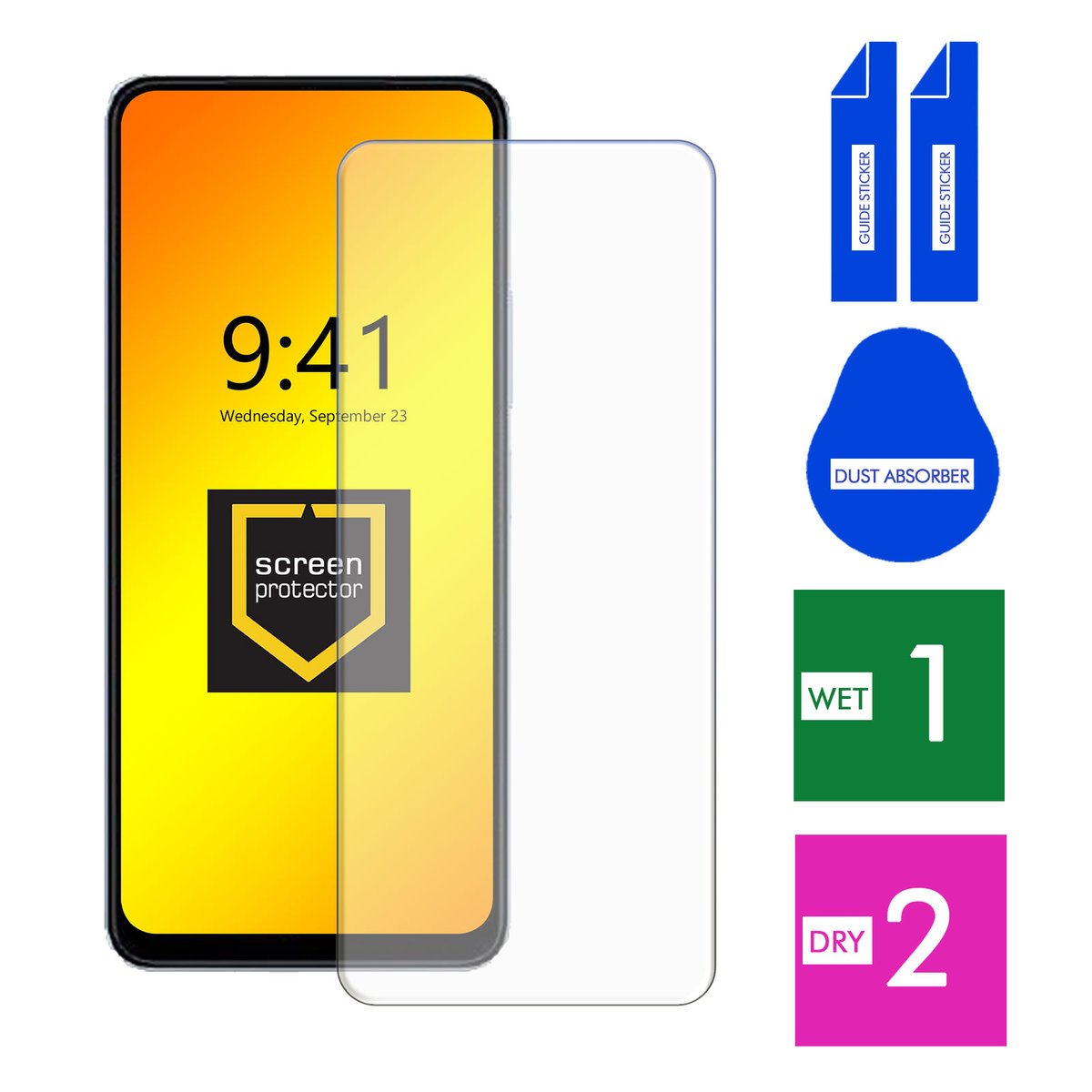 SZKŁO HARTOWANE DO XIAOMI REDMI A3 4G SZYBKA 9H OCHRONNE PANCERNE