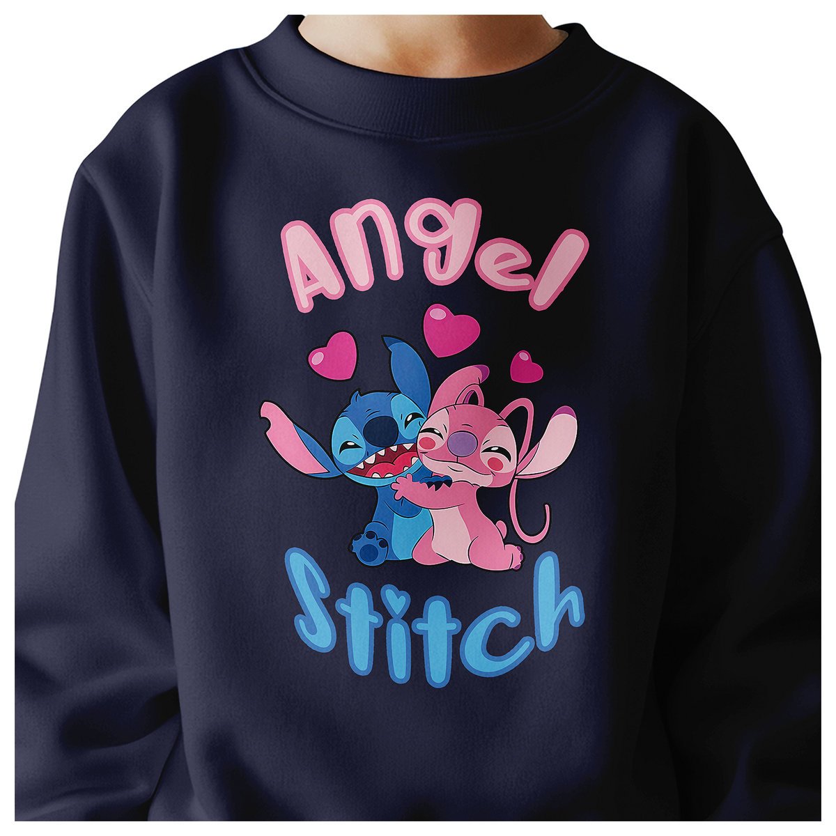 BLUZA DZIECIĘCA STITCH ANGEL ANDZIA 122-128 DLA DZIEWCZYNKI CHŁOPCA