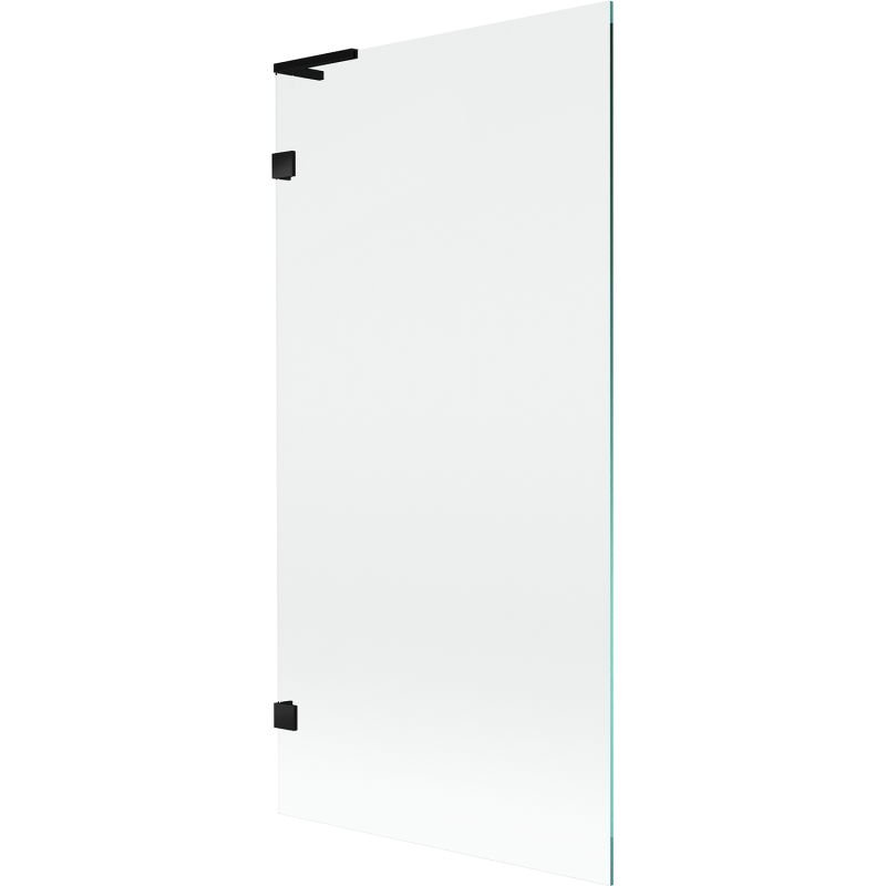 Mexen Lunar L parawan nawannowy 1-skrzydłowy 90 x 150 cm, transparent, czarny - 897L-090-000-70-00