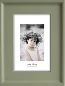 Ramki na zdjęcia - Zielona ramka ścienna Styler Malaga, 17x22 cm - miniaturka - grafika 1