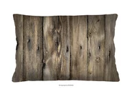 Poduszki - Poduszka wzór drewno orzech 60x40 TERRES - miniaturka - grafika 1