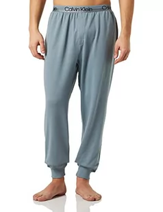 Calvin Klein Męskie spodnie do joggingu, Uwielbiany niebieski, L - Spodenki męskie - miniaturka - grafika 1