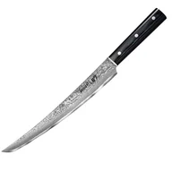 Noże kuchenne - Samura Damascus 67 nóż slicer Tanto 230mm mikarta - miniaturka - grafika 1