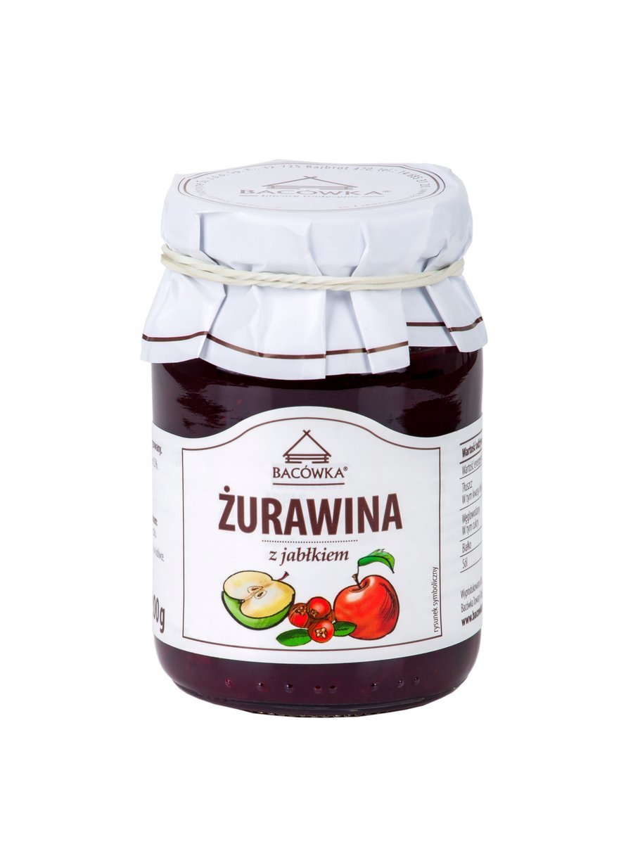 ŻURAWINA Z JABŁKIEM BACÓWKA