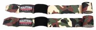 Taśmy bokserskie BBE-MFE CAMOUFLAGE 2,5 m zielony - Bandaże bokserskie - miniaturka - grafika 1