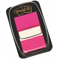Notesy i bloczki - Zakładki indeksujące POST-IT 25x43mm neonowe różowe 680-21 50sztuk 3M - miniaturka - grafika 1