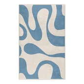 Dywany - Niebieski dywan odpowiedni do prania 120x180 cm Blue Latte – Mila Home - miniaturka - grafika 1