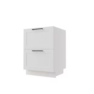 Arco Szafka Dolna Ds-60-2W-1Wew Metabox Biały Mat - Meble kuchenne - miniaturka - grafika 1