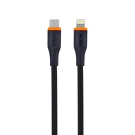 Kable USB - Kabel VIDVIE CB4031 Type C/iPhone 30W, 1m czarny - miniaturka - grafika 1