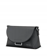 Torebki damskie - Torebka Damska Crossbody Mała Ekoskóra PUCCINI Czarna BK2241217M-1 - miniaturka - grafika 1