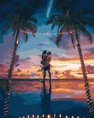 Malowanie po numerach - Malowanie po numerach, 40x50 cm - Na krańcu świata - miniaturka - grafika 1