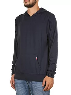 Tommy Hilfiger Męska bluza z kapturem Oh Thermal Set, Niebieski (niebieski 416), M - Bluzy męskie - miniaturka - grafika 1