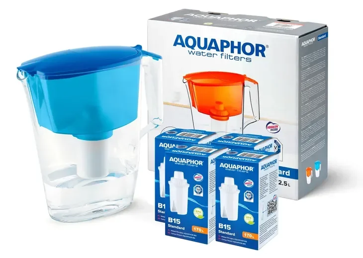 Dzbanek Filtrujący Aquaphor Standard + 4 Wkłady B15 Standard