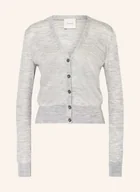 Swetry damskie - Calvin Klein Kardigan grau - miniaturka - grafika 1