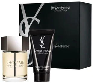 Zestaw męski Yves Saint Laurent L'Homme Woda toaletowa 100 ml + Żel pod prysznic 50 ml (3660732601509) - Zestawy kosmetyków męskich - miniaturka - grafika 1