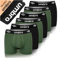 Majtki męskie - UMBRO Bokserki Męskie Bawełniane 0197 6 sztuk Rozmiar L - miniaturka - grafika 1