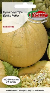 Nasiona Dynia zwyczajna - na nasiona Danka Polka 3g - Torseed - Nasiona i cebule - miniaturka - grafika 1