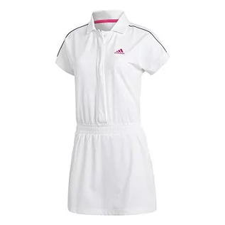 Sukienki - SUKIENKA SEASONALNA WHITE/SHOCK PINKF18 - Rozmiar: 32 - grafika 1