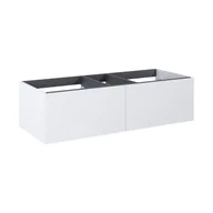 Szafki łazienkowe - Szafka łazienkowa pod umywalkę Elita Look 120 cm biały połysk RE081204028060 - miniaturka - grafika 1