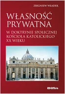 Religia i religioznawstwo - Własność prywatna w doktrynie społecznej Kościoła katolickiego XX wieku - miniaturka - grafika 1