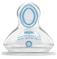 Smoczki do butelek - Smoczek do butelki Nuk First Choice Anatomical Anticolic Nipple Xl Sili Food 1 szt - miniaturka - grafika 1