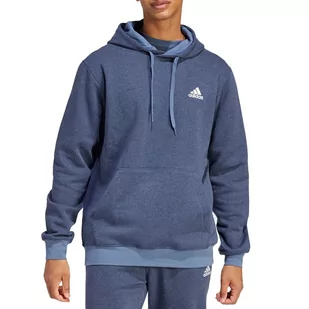 Bluza adidas M Mel HD IR5311 - niebieska - Adidas - Bluzy sportowe męskie - miniaturka - grafika 1