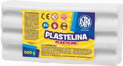 Masy plastyczne - Astra Plastelina 303117002) 500g biała - miniaturka - grafika 1