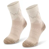 Skarpetki damskie - Funkcyjne cienkie skarpety trekkingowe Comodo TRE29 za kostkę na lato z wełną merino i alpaki, beżowe, rozmiar 39-42, antybakteryjne. damskie - miniaturka - grafika 1