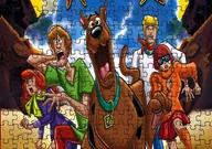 Puzzle - Puzzle Układanka 120 el : Scooby Doo + Woreczek Z Nadrukiem - miniaturka - grafika 1